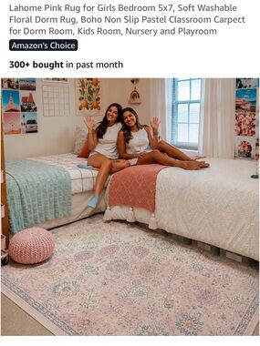 NIP Washable dorm rug